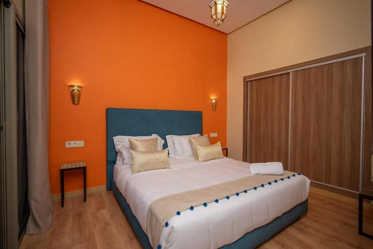 Appartement Elegant 2 Chambres Avec Netflix, Piscine Et Parking Prive Marrakesh 0*,  Morocco