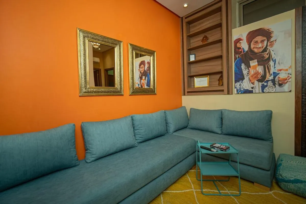 Appartement Elegant 2 Chambres Avec Netflix, Piscine Et Parking Prive Marrakesh Apartment