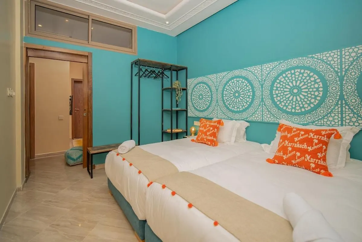 Appartement Elegant 2 Chambres Avec Netflix, Piscine Et Parking Prive Marrakesh